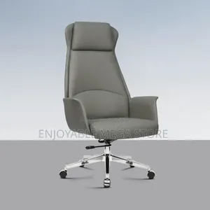 Genuine Leather Executive Office Chair - Brand New