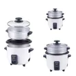 Sonashi 2-in-1 Rice Cooker with Aluminum Steamer - 1