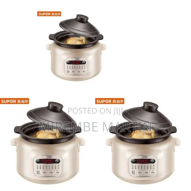 Brand New Lec Electric Slow Cooker / Ceramic Stew Pot - 1
