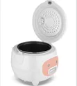 Elegant Compact Electric Rice Cooker with Steam Function - 2