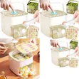 Double Layer Ice Box Ice Cube Tray - 1