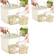 Double Layer Ice Box Ice Cube Tray - 2