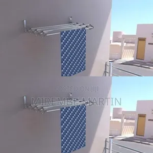 Stainless Steel Folding Wall-Mounted Clothes Drying Rack