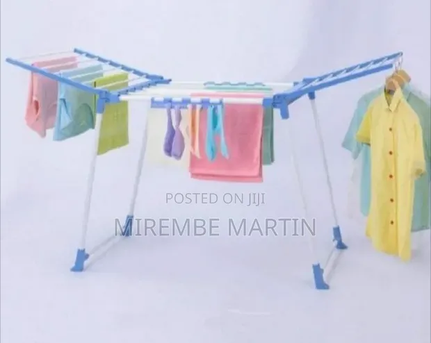 Foldable Alloy Aluminum Cloth Drying Rack - 1