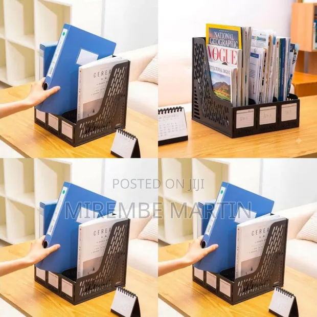 Magazine File Holder Desk Organizer - 1