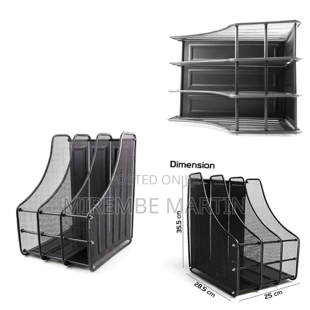 Multipurpose Metal Mesh Folder/Magazine Holder - 1