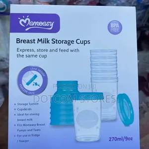 Momeasy Breast Milk Storage Cups (6pcs, 240ml)