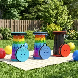 1pc Foldable Plastic Stool