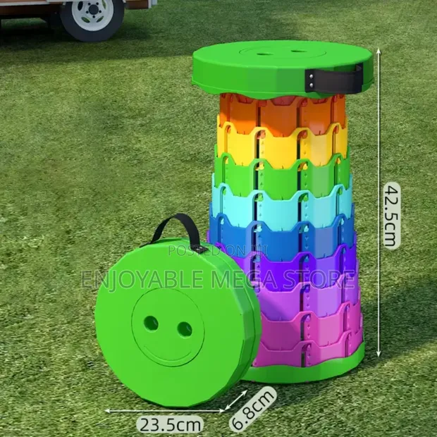 Brand New Heavy-Duty Plastic Stools (1 Pc) - 1