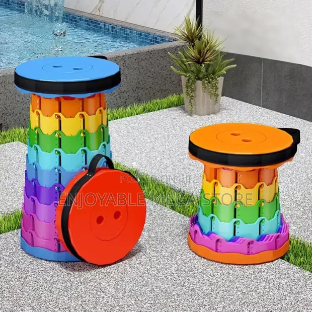 Brand New Foldable Plastic Stools - 1
