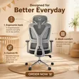 Ergonomic Lumbar Back Support Office Chair - Brand New - 2