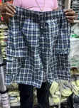Men's Plaid Stretch Sleep Jam Shorts - 2