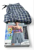 Men's Plaid Stretch Sleep Jam Shorts - 3