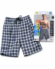 Men's Plaid Stretch Sleep Jam Shorts - 4