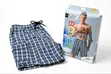 Men's Plaid Stretch Sleep Jam Shorts - 5