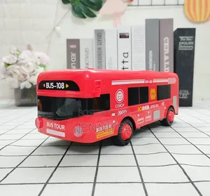 Baby King Money Bus Bank - Red