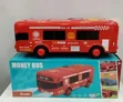 Baby King Money Bus Bank - Red - 2