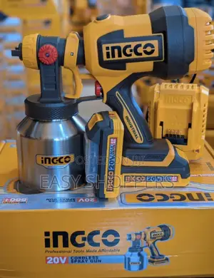 INGCO 20V Cordless Spray Gun Paint Sprayer