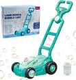 Automatic Bubble Blowing Mower with Bubble Bottle - 1