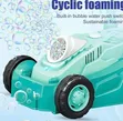 Automatic Bubble Blowing Mower with Bubble Bottle - 2