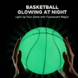 Impact-Activated LED Glowing Basketball - 2