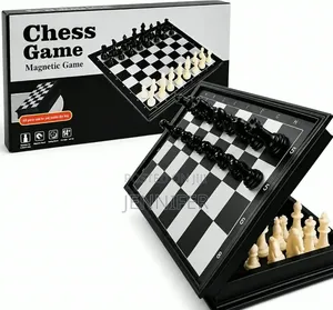 Magnetic Chess Board Game - Portable Travel Set