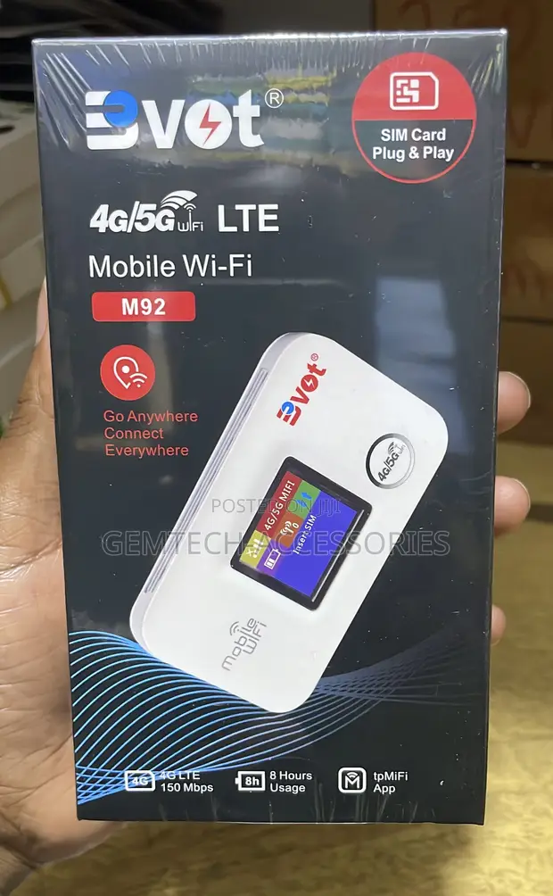Bvot M92 Pocket Mifi 4G/5G LTE - 1