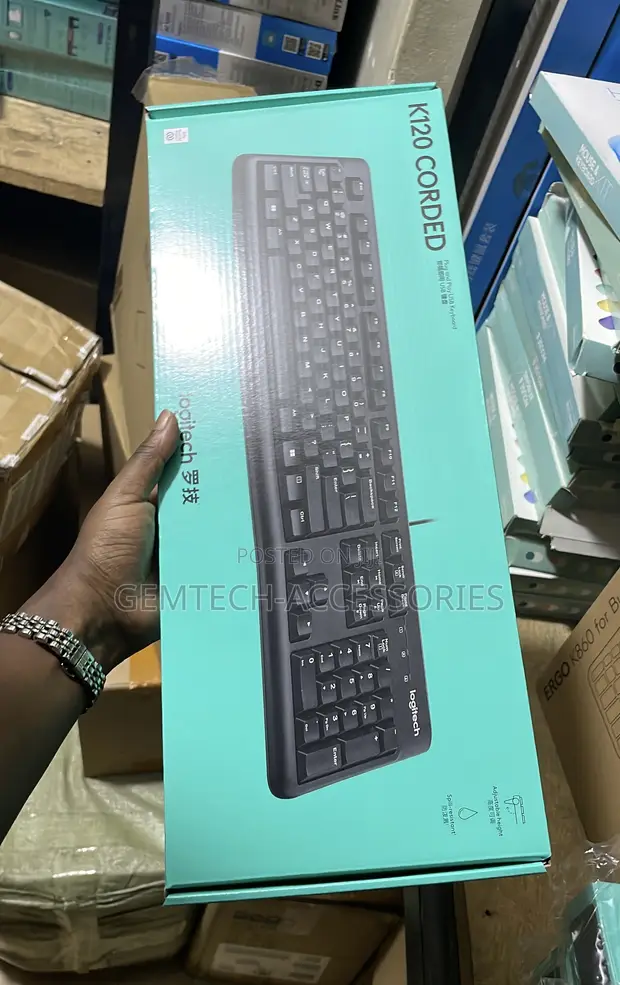 Logitech K120 Wired USB Keyboard - 1