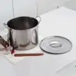 Heavy-Duty 4-Piece Stainless Steel Stock Pot Set with Lids - 3
