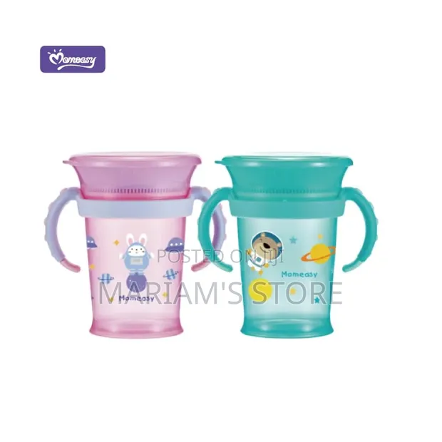 Momeasy 360° Natural Drinking Cup (210ml/7oz) for Toddlers - 1