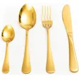 36-Piece Gold Premium Stainless Steel Cutlery Set - 2