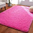 Pink Fluffy Carpet - 1