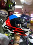 2-in-1 Motorcycle Helmet - Open Face with Sun Visor - 2