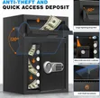 Biometric Steel Drop Deposit Fireproof Safe - 3