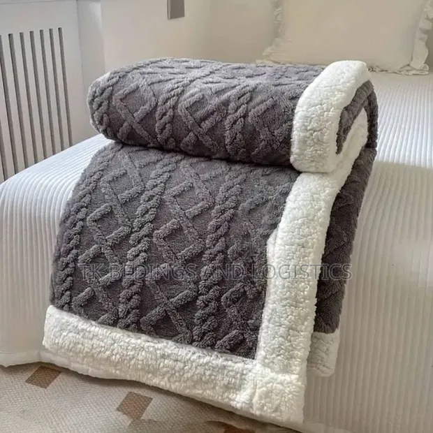 Cot Fleece Blankets with Pillow Cases - 1