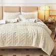 Cot Fleece Blankets with Pillow Cases - 2