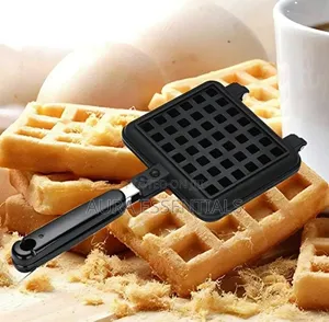 Non-Electric Stove-Top Waffle Baking Mold