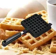 Non-Electric Stove-Top Waffle Baking Mold - 1