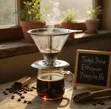 Reusable Stainless Steel Pour-Over Coffee Filter - 1