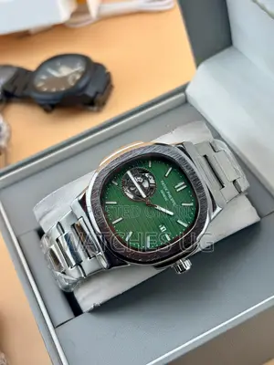 Patek Philippe Geneve Watch - Green Dial