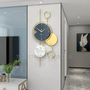 Modern Luxury 3D Decorative Large Wall Clock