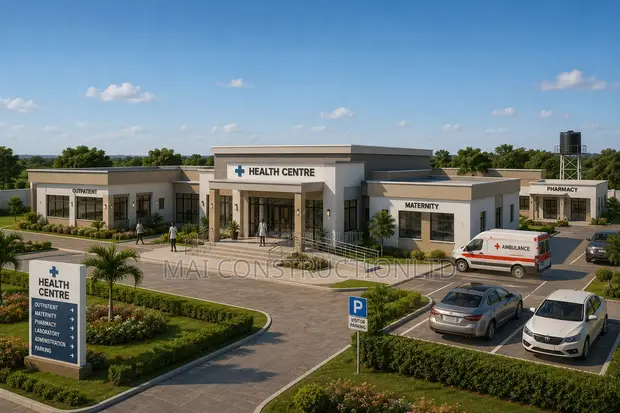 Modern Health Centre Design Package (Architectural Drawings + BOQs) - 1