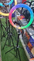 10" RGB LED Ring Light Set with Tripod - 3