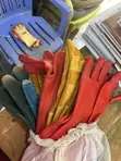 Brand New Rubber Safety Gloves - 2