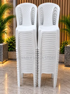 Brand New Plastic Chairs for Parties, Churches, Gardens