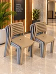 Outdoor Plastic Chairs for Cafés, Restaurants, Bars - 1