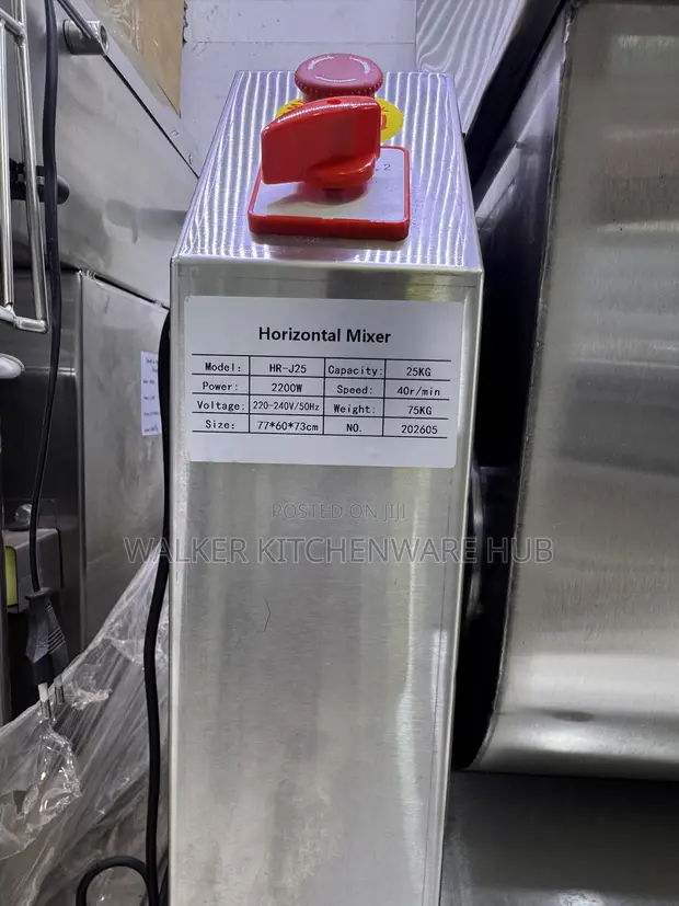 25Kg Horizontal Dough Mixer Machine - 1
