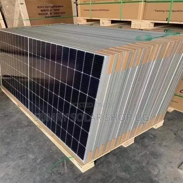 580W Bifacial N-Type TOPCon Solar Panel - 1