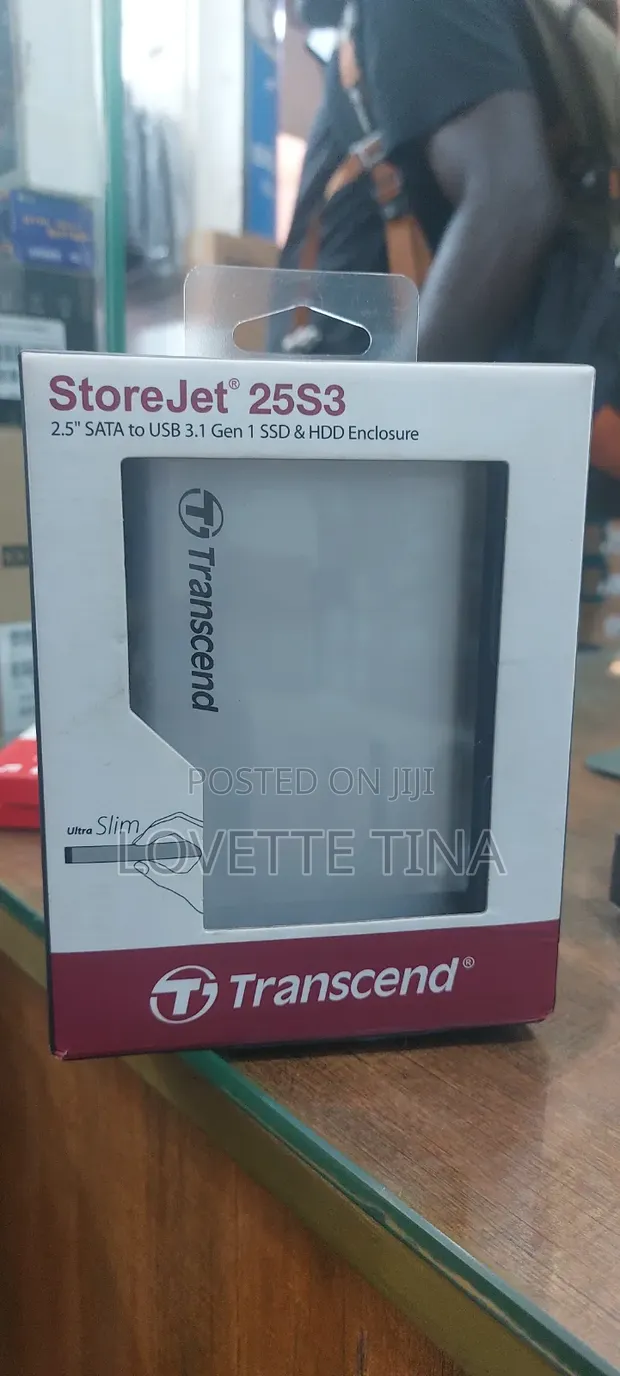 Transcend External Hard Drive Enclosure - 1