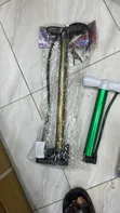 Portable Bicycle Floor Pump with Pressure Gauge - 1